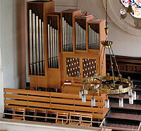 Raupach & Bosch Orgel auf der Südempore